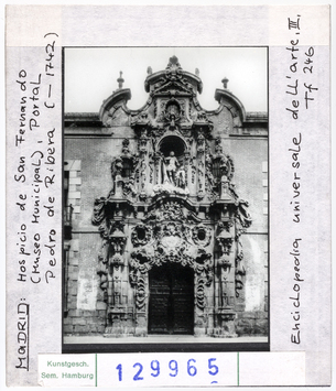 Vorschaubild Madrid: Hospicio de San Fernando, Museo Municipal, Portal 